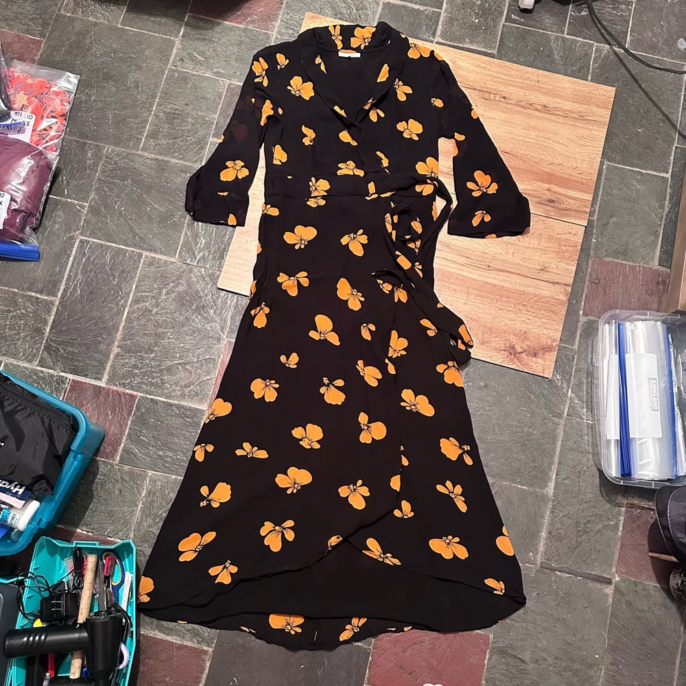 Ganni Wrap Dress - Picture 8 of 8